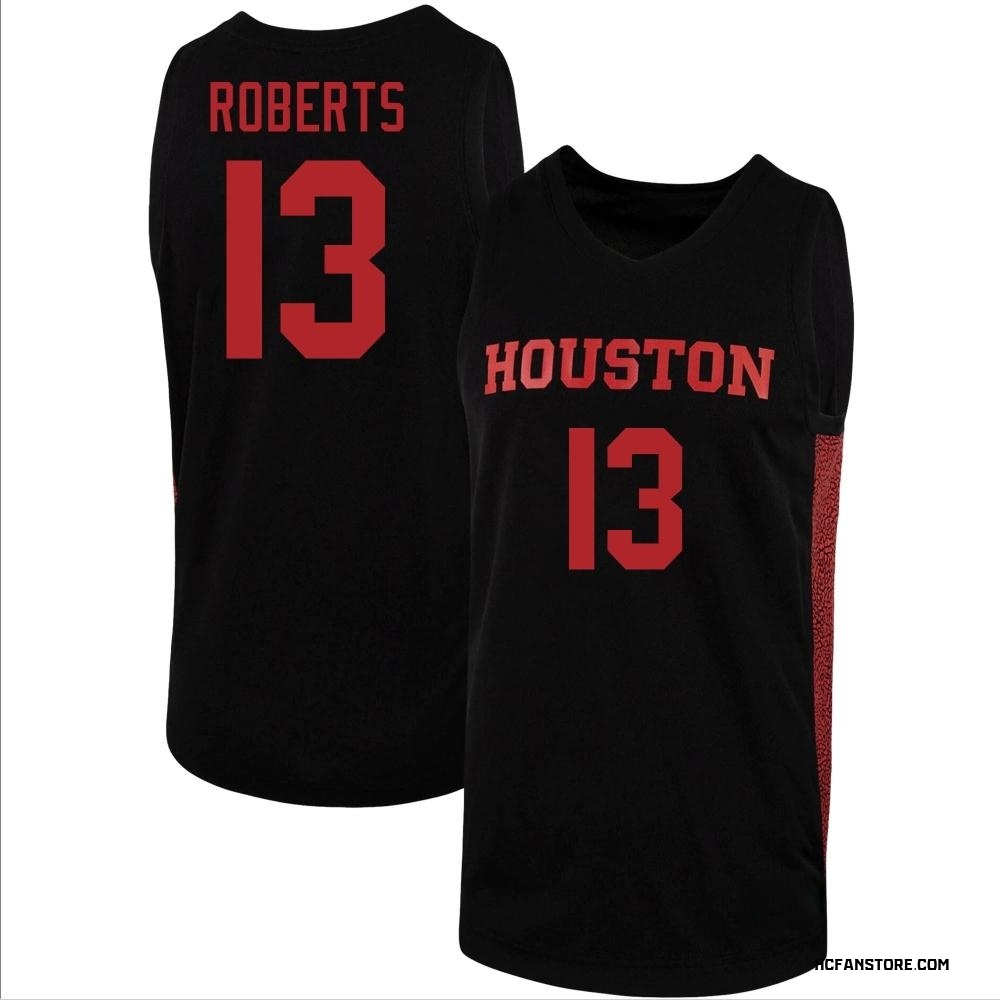 Custom Name Number Houston Cougars Red Replica College Basketball