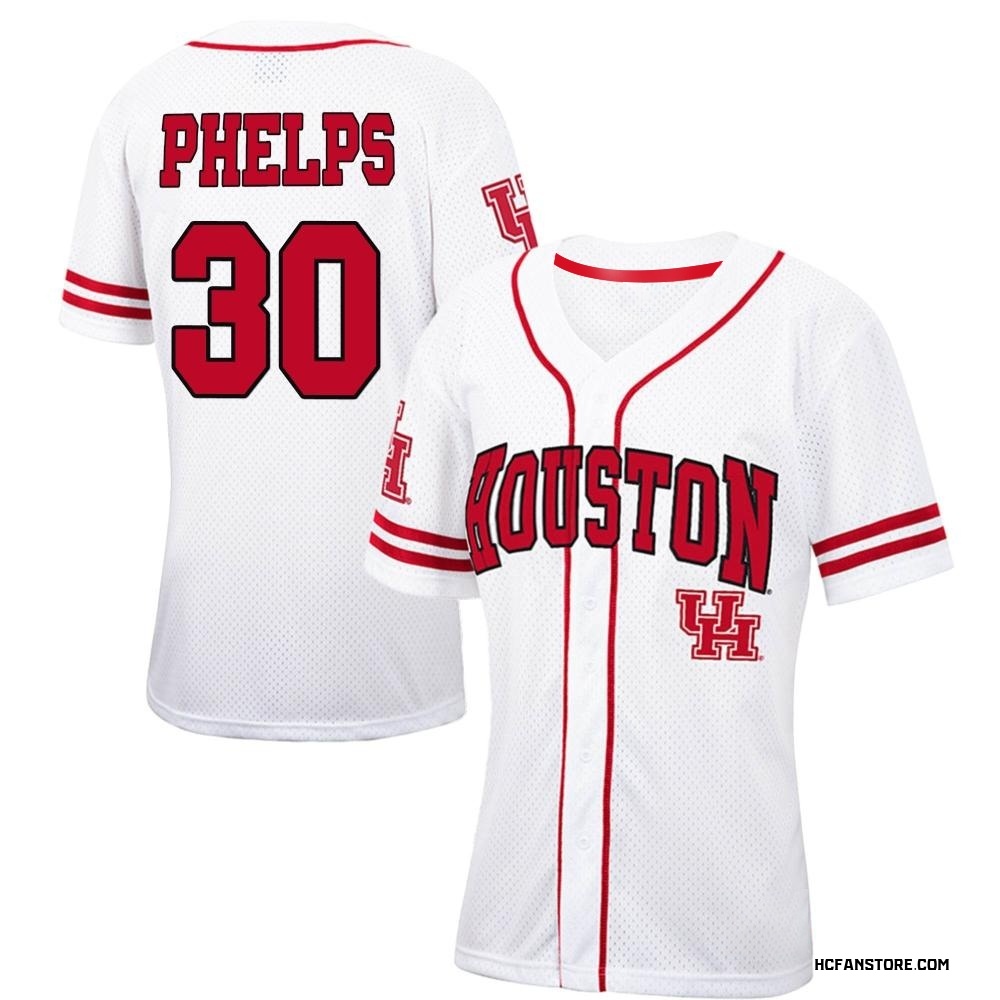 womens red baseball jersey